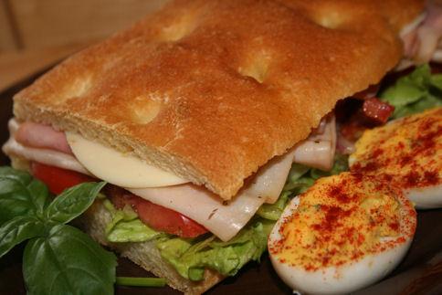 Ciabatta Deli Sandwiches: a Hearty Italian-Style Sandwich. Photo by ~Nimz~