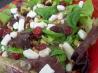 Spring Mix With Walnuts, Cranberries and Goat Cheese