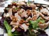 Spring Mix With Walnuts, Cranberries and Goat Cheese