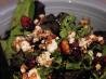 Spring Mix With Walnuts, Cranberries and Goat Cheese