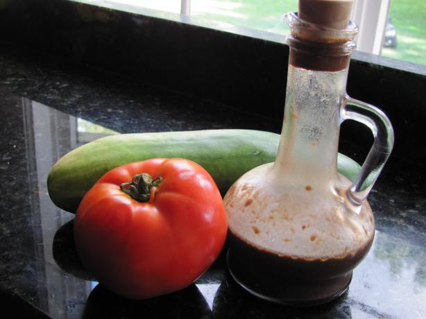 Light Balsamic Vinaigrette Salad Dressing. Photo by JanuaryBride