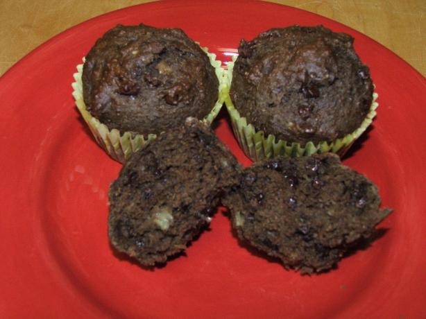 Chocolaty Decadence Banana Muffins. Photo by Greeny4444