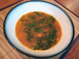 Savory Slow Cooker Bean and Green Soup