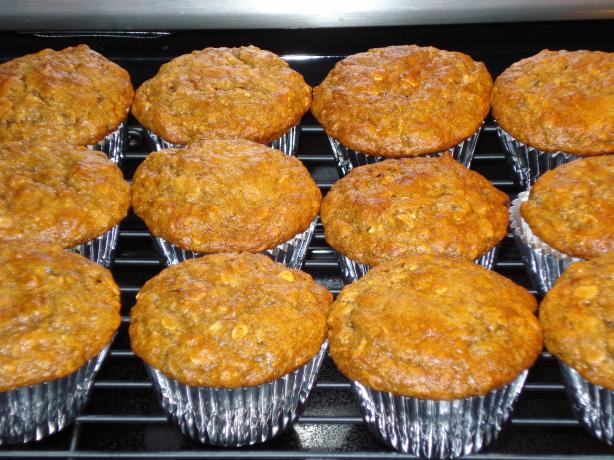 Banana Morning Glory Muffins (Cooking Light). Photo by everydaycook