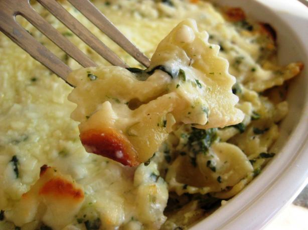Italian Spinach & Pasta Bake. Photo by gailanng