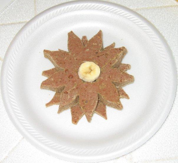 Easy Liver Birthday Cake or Treats for Dogs. Photo by Pom Pom