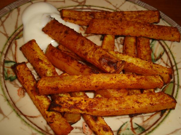 Atkins Lightly Spicy Turnip Fries. Photo by *Pixie*