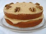 Babs Coffee Walnut Cake W/ Coffee Frosting