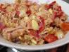 Tuna With Roasted Peppers and Pine Nuts