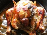 Baked Whole Chicken With Rosemary