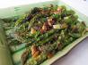 Roasted Aspargus With Scallions and Sun-Dried Tomatoes. Recipe by Cookgirl