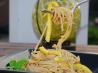 Garlic Lover's Fettuccine With Olive Oil, Garlic and Zucchini