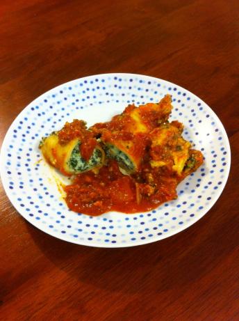 Spinach Lasagna Roll-Ups. Photo by Catherine Robson