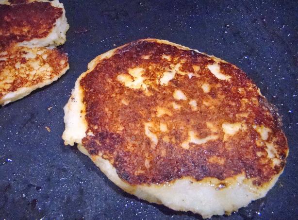 Garlic Mashed Potato Pancakes. Photo by Derf