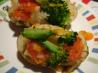 Veggie Stuffed Twice Baked Potato Boats