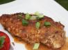Pecan Chicken With Bourbon Sauce