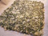 Low Carb Spinach-Cheese "bread"