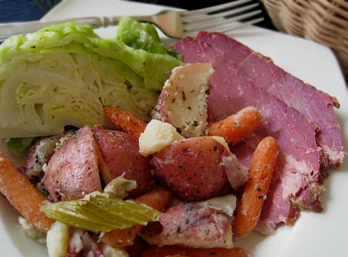 Corned Beef Dinner in the Crock-Pot. Photo by Caroline Cooks