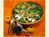 Spinach Salad With Lime Poppy Seed Dressing