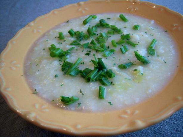 Cauliflower and Parmesan Soup. Photo by *Parsley*