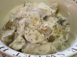 New Potatoes in Creamy Dill Sauce