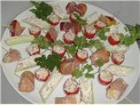 Fruit & Prosciutto Appetizers