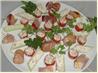 Fruit & Prosciutto Appetizers. Recipe by Bergy