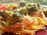 Parmesan Chicken & Broccoli Pasta