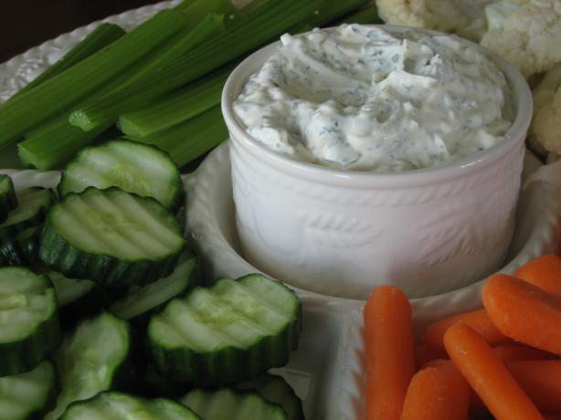 Homemade Vegetable Dip. Photo by livie