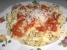 Mediterranean Pasta With Fire Roasted Tomatoes. Recipe by Vicki in CT