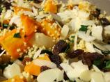 Couscous With Roast Pumpkin, Raisins and Almonds