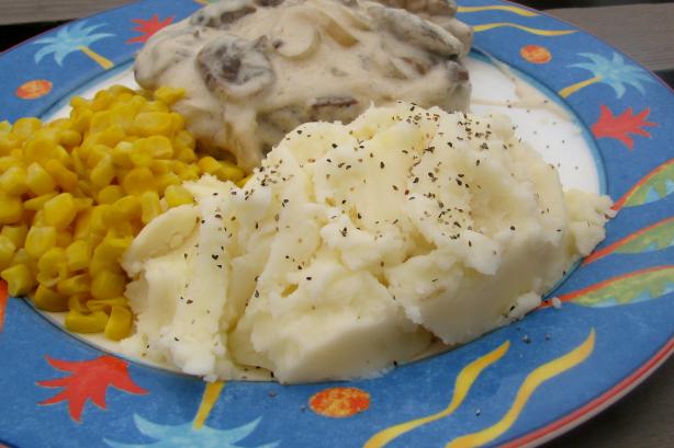 Make Ahead Mashed Potatoes. Photo by lazyme