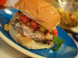 Salsa Chicken Burgers. Photo by Random Rachel