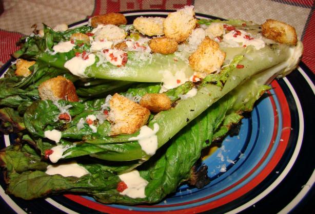 Grilled Caesar Salad / Grilled Romaine. Photo by Boomette