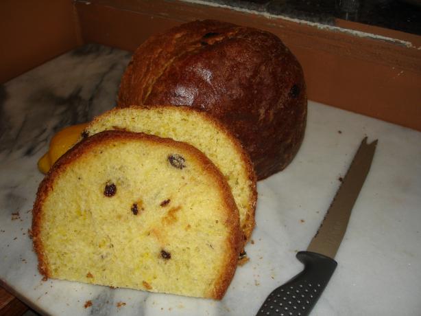 B. Voycheshin's Easter Bread With Saffron and Raisins. Photo by less2saw