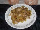 Chicken With Apples and Stuffing