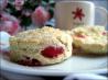 Glace Cherry Scones. Recipe by Tea Jenny
