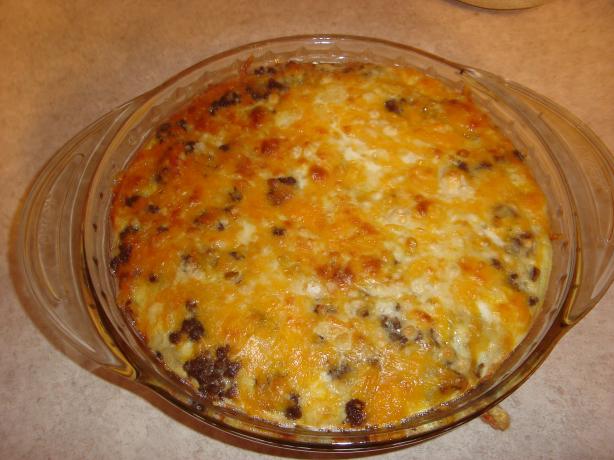 Hamburger Pie. Photo by EvaMom