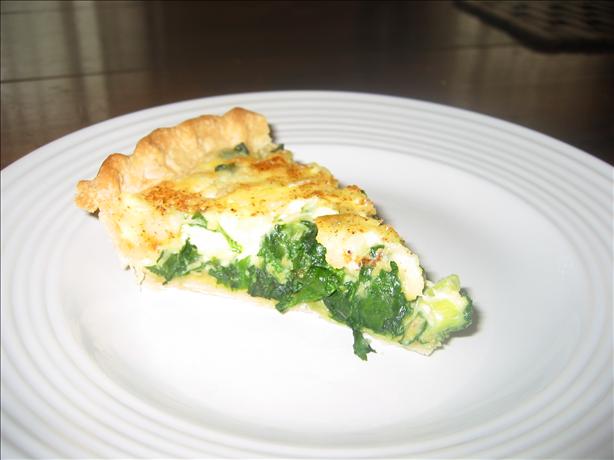 Spinach Quiche. Photo by Dainlynn