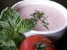 Easy-Peasy Creamy Tomato Basil Soup. Recipe by Wildflour