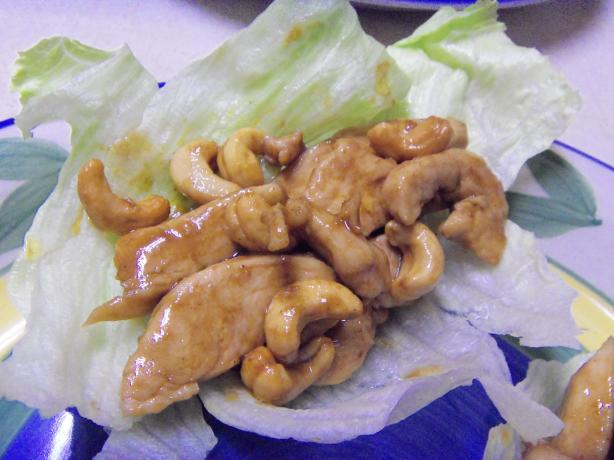 Cashew Chicken Lettuce Wraps. Photo by alligirl