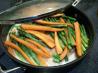 Salmon and  Asparagus With Coconut Sauce
