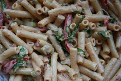 Vegan Chipotle Pasta Salad. Photo by JillM