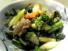 Japanese Homestyle Green Vege Plus Pork Chops. Recipe by rrxtn