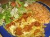 Green Chile Bean Tostada Pie