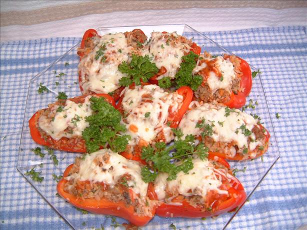 Uncle Bill's Stuffed Sweet Peppers. Photo by gravel-girdie