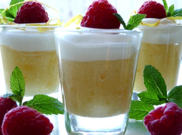 Limoncello, Raspberry & Mascarpone Mousse. Photo by BecR