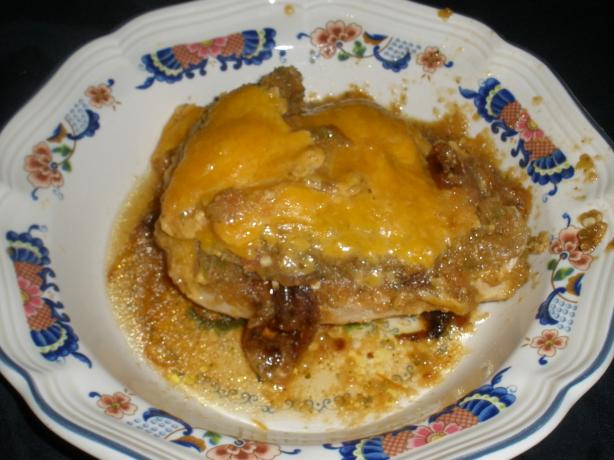 Poblano Chicken With Verde Sauce Casserole. Photo by ThatSouthernBelle