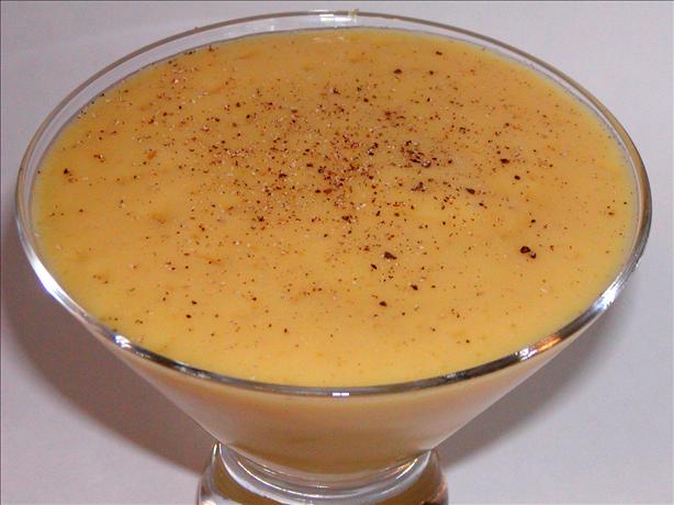 Cold Mango and Rum Soup (Sopa Fria De Mango Y Ron). Photo by Rita~