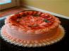 Vanilla Cake With Strawberry Cream Frosting